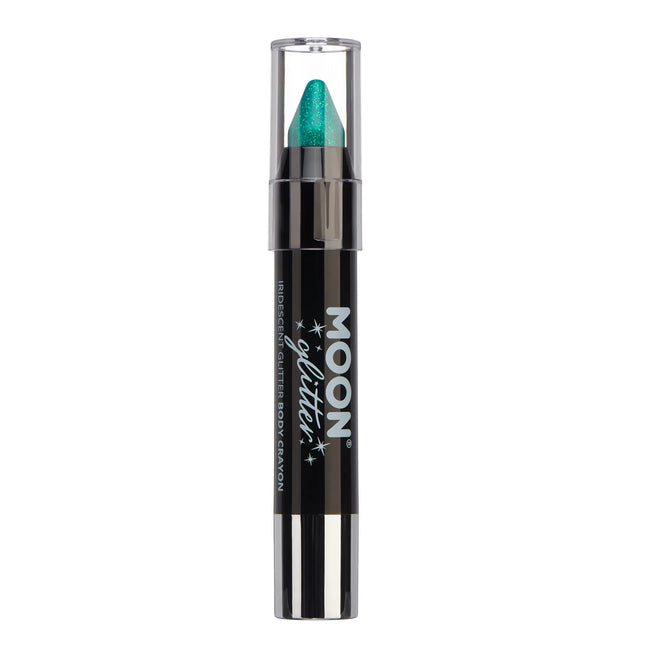 Moon Glitter Iridescent Body Crayons Verde 3.2g