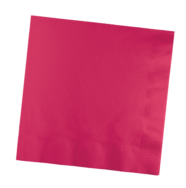 Servilletas Fucsia 3 capas 41cm 25pcs