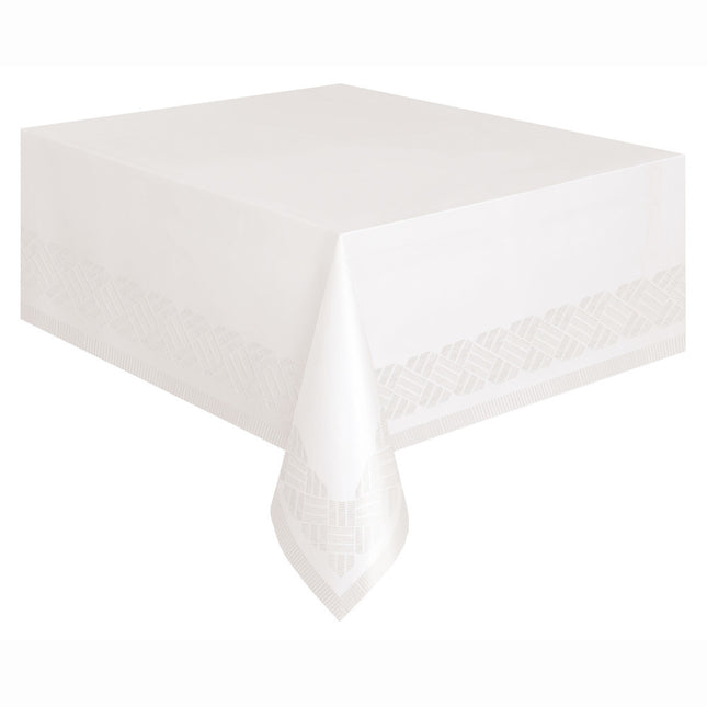 Mantel Blanco Textura 2.74m