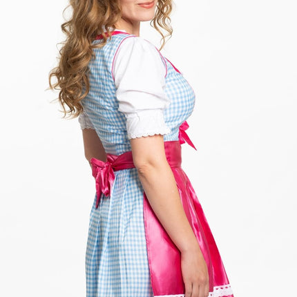 Vestido Dirndl Oktoberfest Baviera 3 piezas