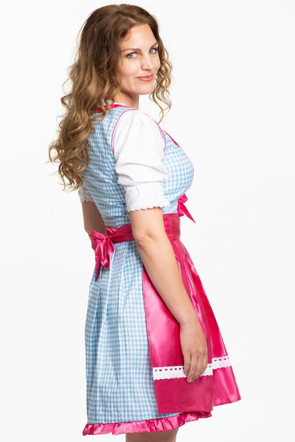 Vestido Dirndl Oktoberfest Baviera 3 piezas