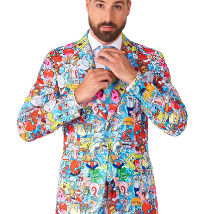 Bob Esponja Frenesí Traje Hombres OppoSuits