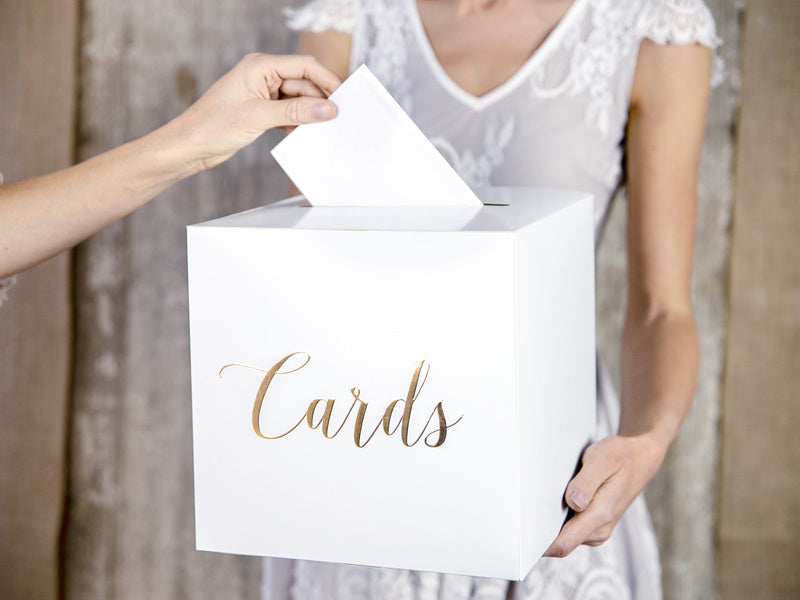 Caja para sobres de boda 24cm