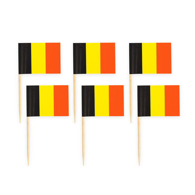 Palillos de cóctel Bélgica 8cm 50uds.