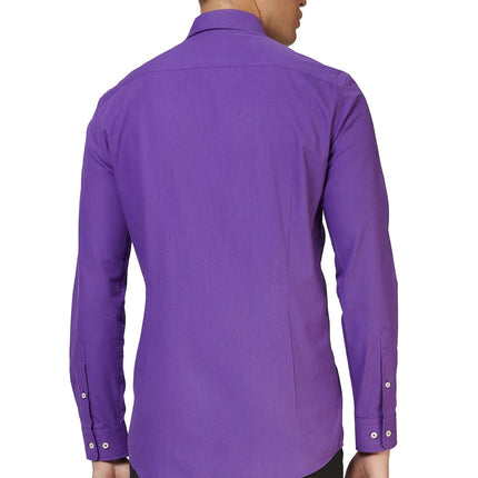 Camisa morada hombre OppoSuits