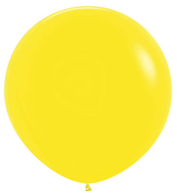 Globos Amarillo 91cm 10pcs