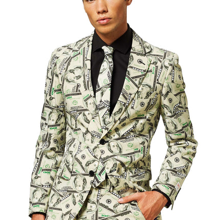 Dólar Dinero Traje Hombres OppoSuits