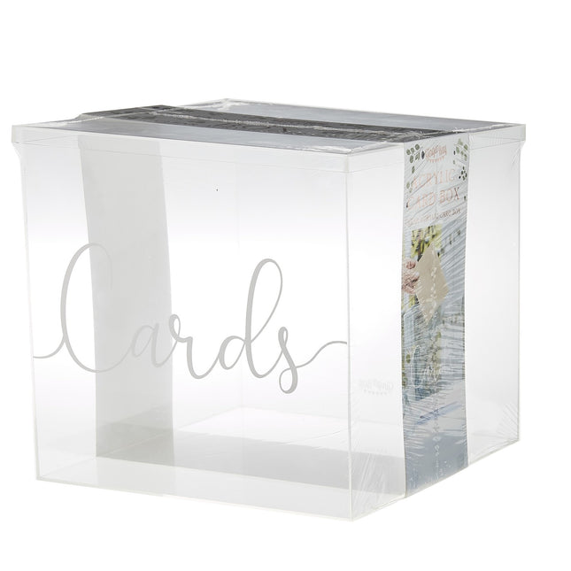 Caja de Tarjetas de Decoración de Mesa 25cm