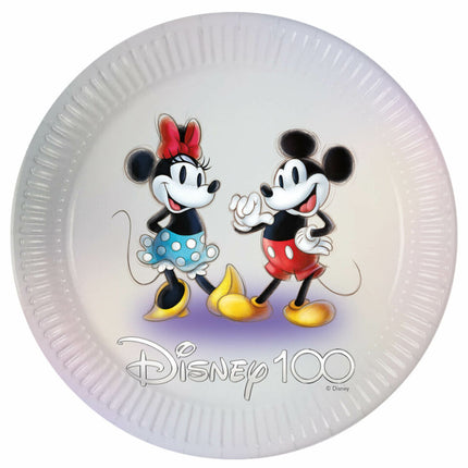 Platos Micky & Minnie Mouse 23cm 8pcs