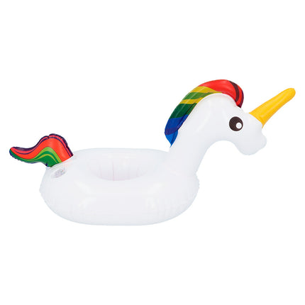 Portavasos Hinchable Unicornio 17cm