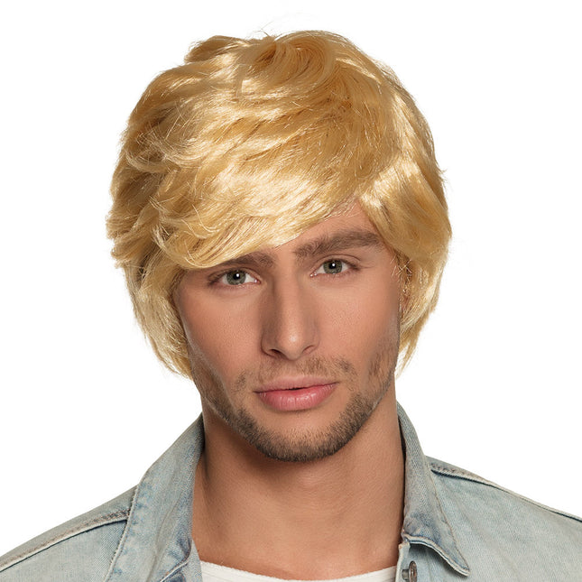 Peluca rubia Tyler