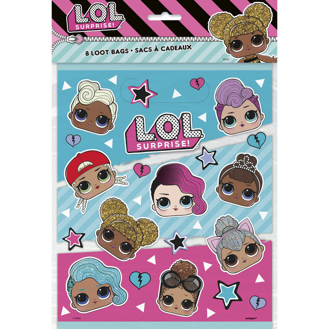 Lol Bolsas para Compartir Sorpresa 23cm 8pcs