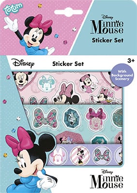 Set de pegatinas de Minnie Mouse