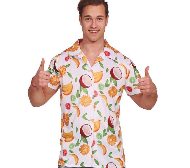 Camisa Hawaii Frutas