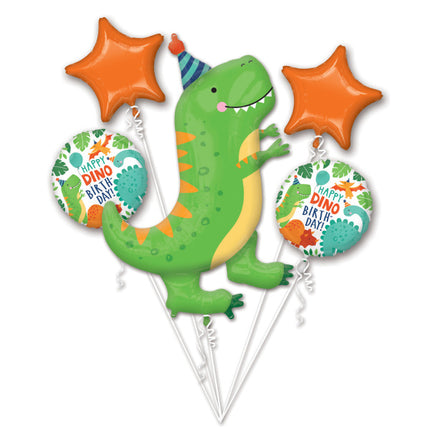 Juego de globos de helio Dino Vacíos 5 piezas