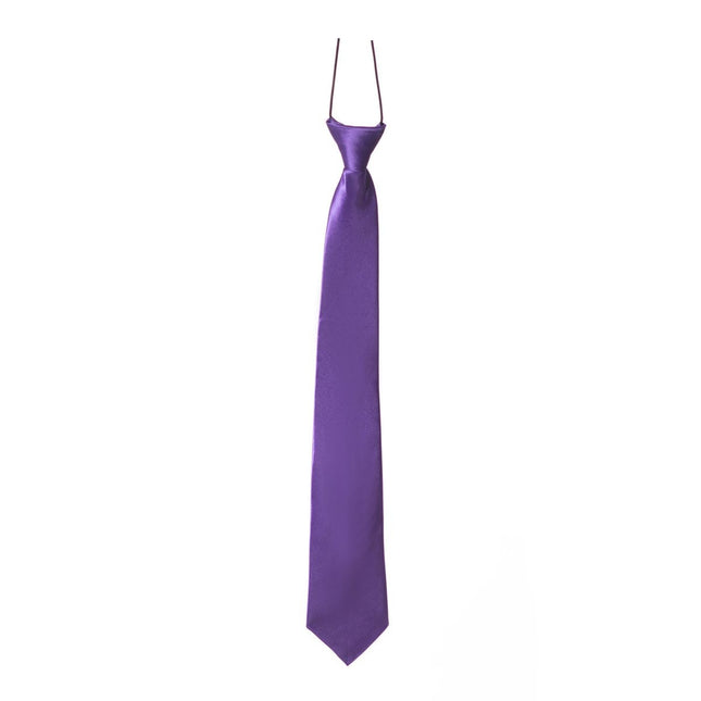 Corbata morada 50cm