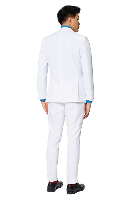 Hombres de traje blanco OppoSuits