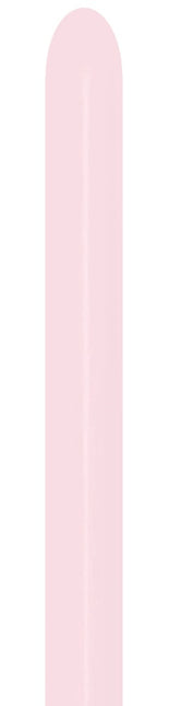 Globos de modelismo Nozzle Up Rosa Pastel Mate 5cm 152cm 50pcs