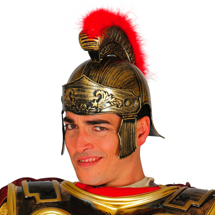 Casco Romano Oro