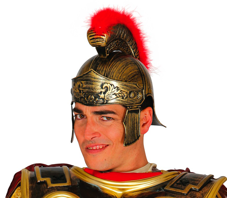 Casco Romano Oro