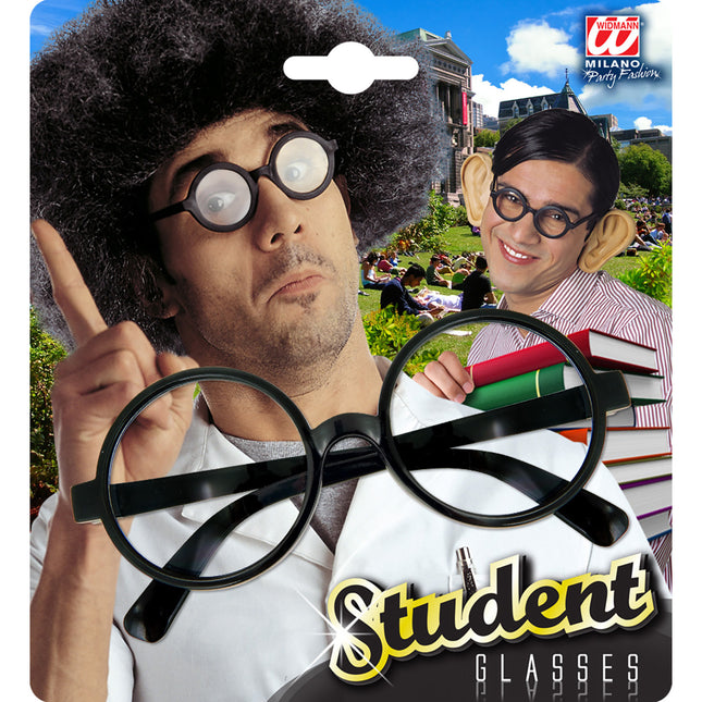 Estudiante de gafas