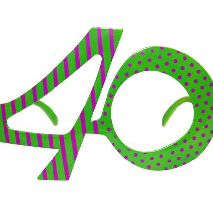 Gafas 40 años Verde