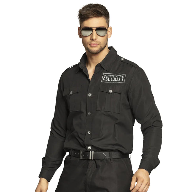 Blusa Seguridad Negra