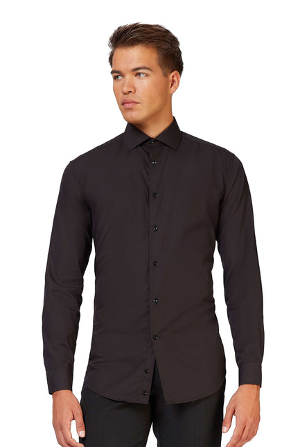 Camisa Negra OppoSuits Hombre