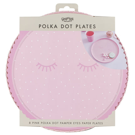 Platos de fiesta Pamper 25cm 8pcs