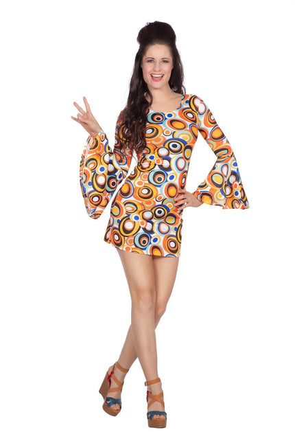 Vestido Hippie Mangas Mariposa