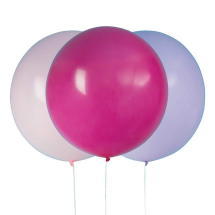 Globos Morados 61cm 3pcs