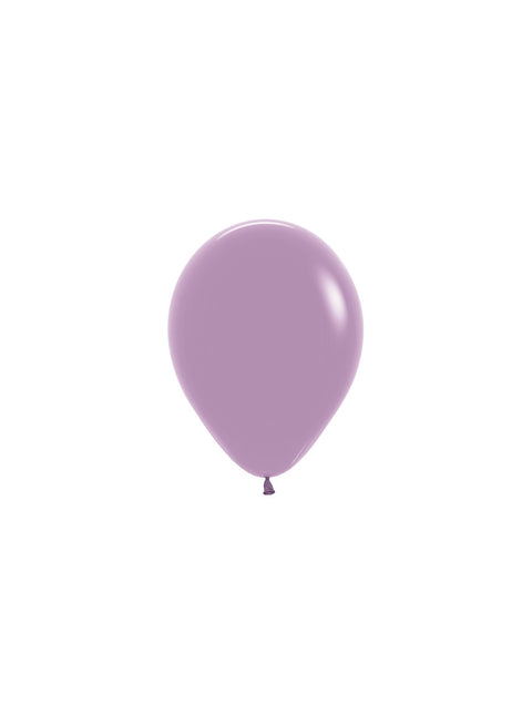 Globos Pastel Atardecer Lavanda 12cm 50pcs