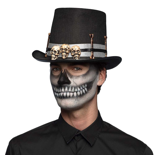 Sombrero de Halloween Calavera Maestro