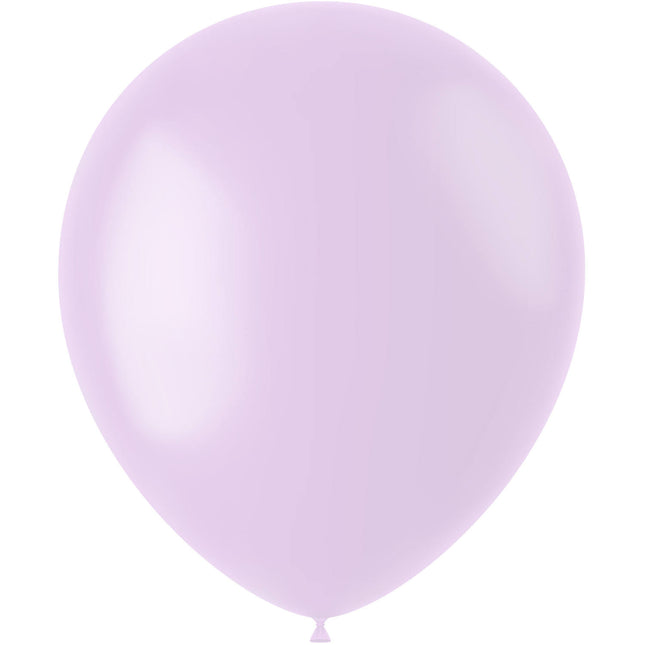 Globos Lila Polvo Lila 33cm 50pcs