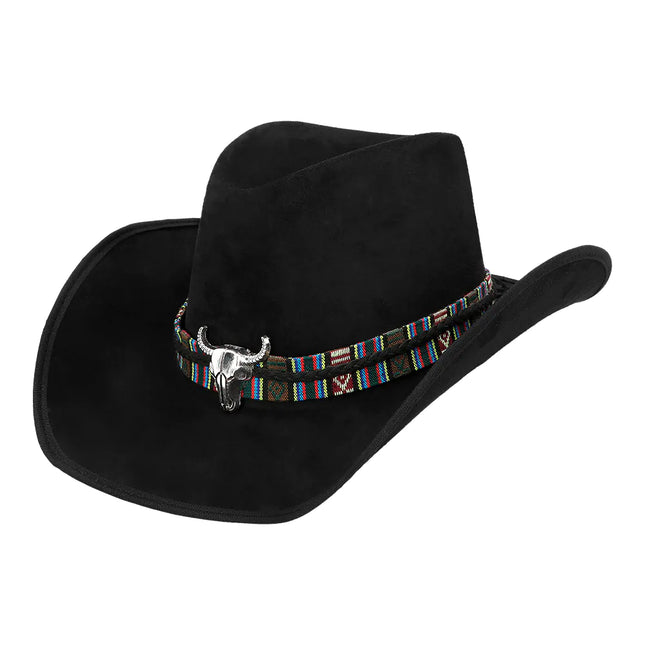 Sombrero Vaquero Negro Luxe