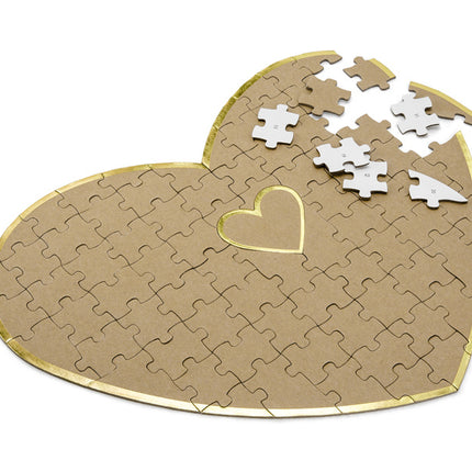 Libro de visitas Puzzle Corazón 45cm