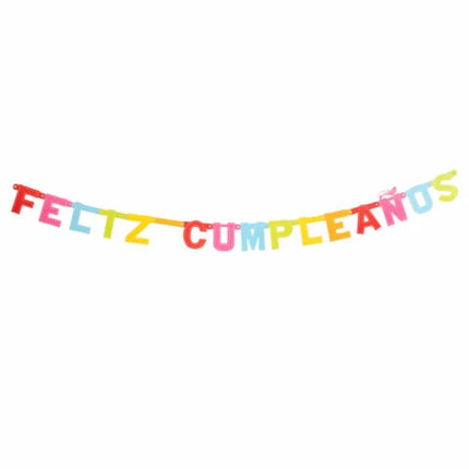 Carta Feliz Cumpleaños Guirnalda