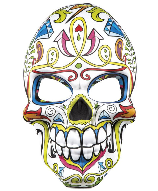 Máscara mexicana Sr. Día de los Muertos