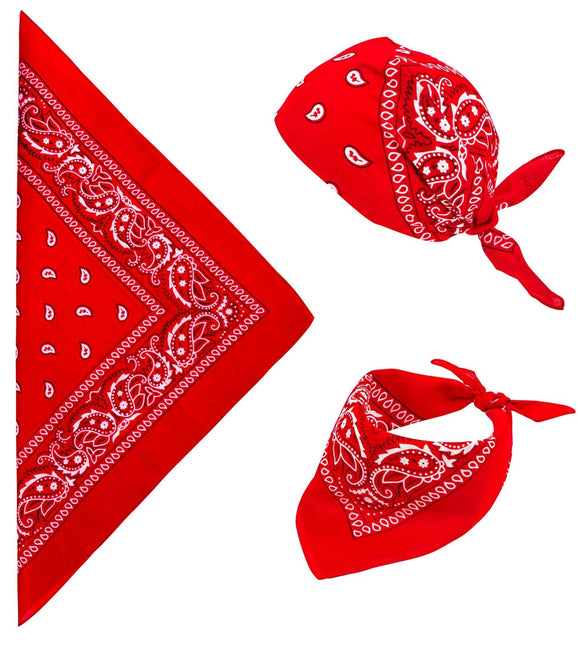 Pañuelo Bandana Rojo