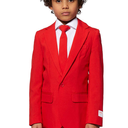 Traje Rojo Niño <tc>OppoSuits</tc>