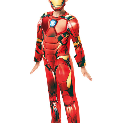 Disfraz de Iron Man Deluxe Niño