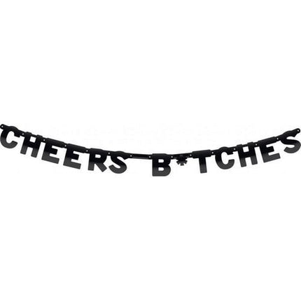 Eslinga de letras Cheers B*tches 2,5 m