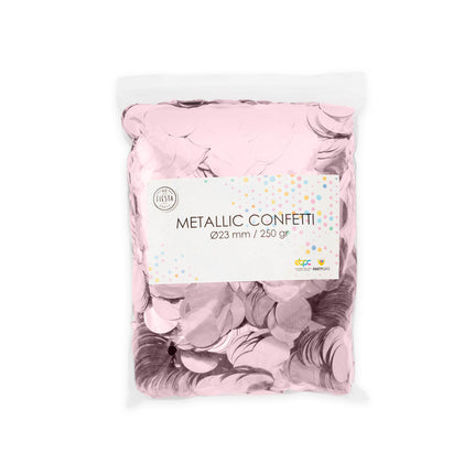 Confeti Oro Rosa Metálico 250gr