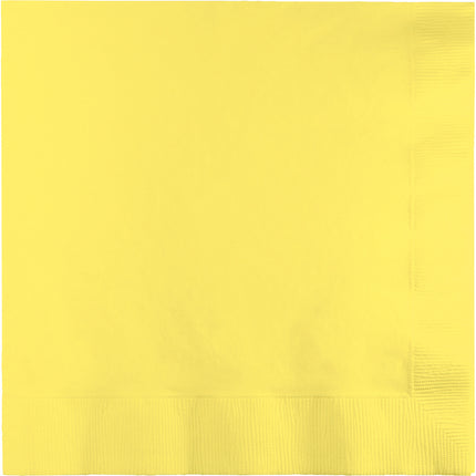 Servilletas Amarillo Claro 3 Capas 41cm 25pcs