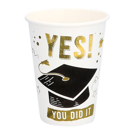 Tazas Yes You Did It 210ml 8pcs