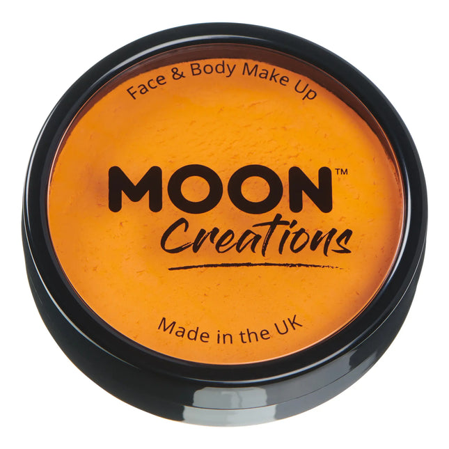 Moon Creations Pro Face Paint Cake Pots Sunshine Naranja 36g