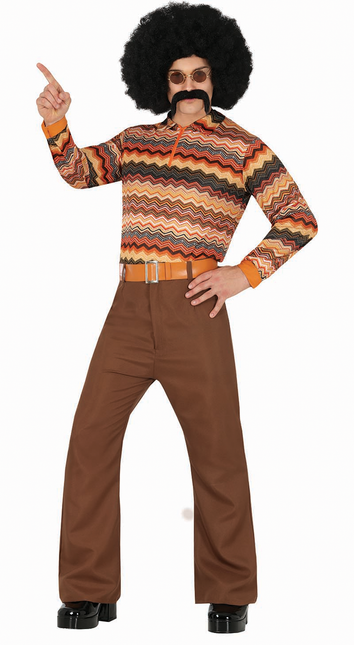 Disfraz Disco 70S Color Hombre