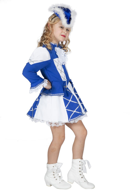 Disfraz de Majorette Azul Niña