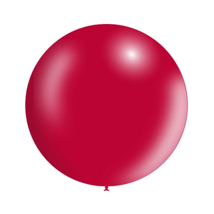 Globo Gigante Rojo Metalizado 60cm