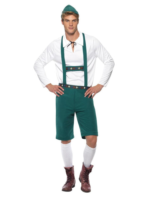 Juego de Lederhosen Verde